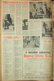 Página do jornal Unitário de novembro de 1961