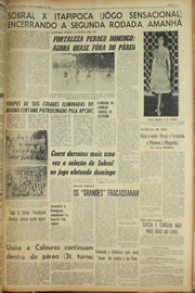 Página do jornal Unitário de novembro de 1961