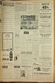 Página do jornal Unitário de novembro de 1961