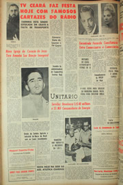 Página do jornal Unitário de novembro de 1961