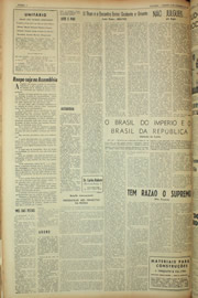 Página do jornal Unitário de dezembro de 1961
