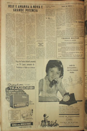 Página do jornal Unitário de dezembro de 1961