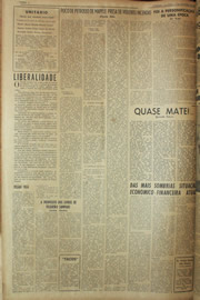 Página do jornal Unitário de dezembro de 1961