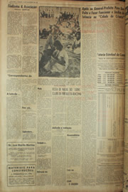 Página do jornal Unitário de dezembro de 1961