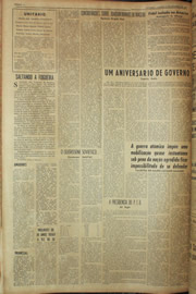 Página do jornal Unitário de dezembro de 1961