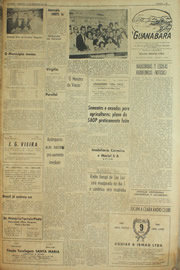 Página do jornal Unitário de dezembro de 1961