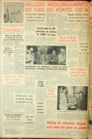 Página do jornal Unitário de janeiro de 1962