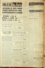 Página do jornal Unitário de janeiro de 1962