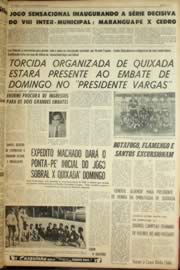 Página do jornal Unitário de janeiro de 1962
