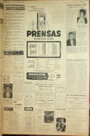 Página do jornal Unitário de janeiro de 1962