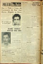 Página do jornal Unitário de janeiro de 1962