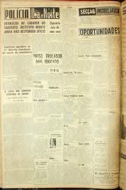 Página do jornal Unitário de janeiro de 1962