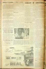 Página do jornal Unitário de janeiro de 1962