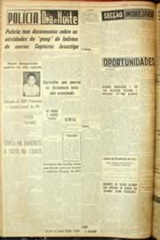 Página do jornal Unitário de janeiro de 1962