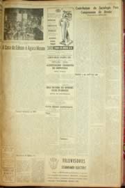 Página do jornal Unitário de janeiro de 1962