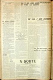 Página do jornal Unitário de janeiro de 1962