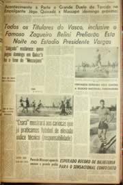 Página do jornal Unitário de janeiro de 1962