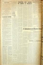 Página do jornal Unitário de janeiro de 1962