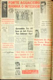 Página do jornal Unitário de janeiro de 1962