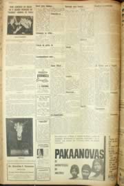 Página do jornal Unitário de janeiro de 1962