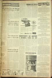 Página do jornal Unitário de janeiro de 1962