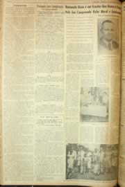 Página do jornal Unitário de fevereiro de 1962