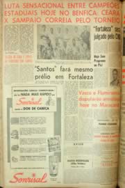 Página do jornal Unitário de fevereiro de 1962