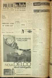 Página do jornal Unitário de fevereiro de 1962