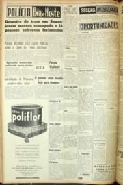 Página do jornal Unitário de fevereiro de 1962