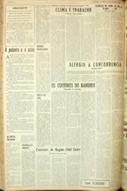 Página do jornal Unitário de fevereiro de 1962