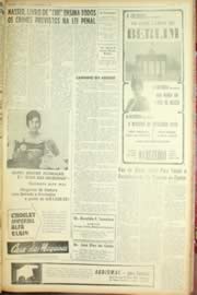 Página do jornal Unitário de fevereiro de 1962
