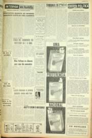 Página do jornal Unitário de fevereiro de 1962