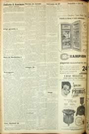 Página do jornal Unitário de março de 1962