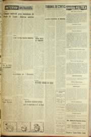 Página do jornal Unitário de março de 1962