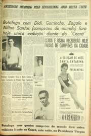 Página do jornal Unitário de março de 1962