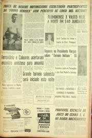 Página do jornal Unitário de março de 1962