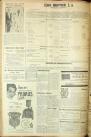 Página do jornal Unitário de março de 1962