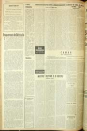 Página do jornal Unitário de março de 1962