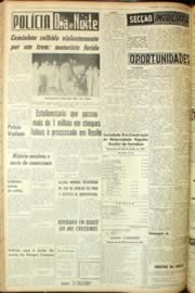 Página do jornal Unitário de março de 1962