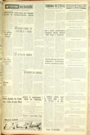 Página do jornal Unitário de março de 1962