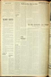 Página do jornal Unitário de março de 1962