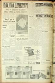 Página do jornal Unitário de março de 1962