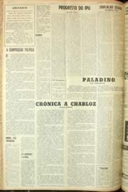 Página do jornal Unitário de março de 1962