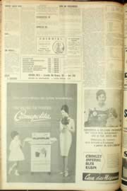 Página do jornal Unitário de março de 1962