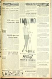 Página do jornal Unitário de março de 1962