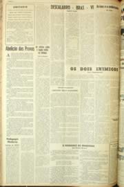 Página do jornal Unitário de março de 1962