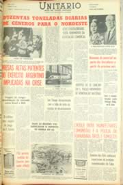 Página do jornal Unitário de março de 1962