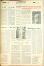 Página do jornal Unitário de março de 1962