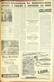 Página do jornal Unitário de março de 1962