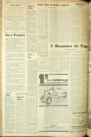 Página do jornal Unitário de março de 1962